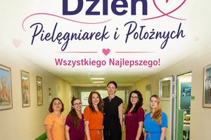 Dzień Pielęgniarek i Położnych, zespół w uniforme.